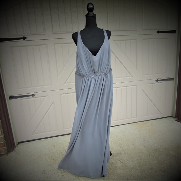 Alfred Angelo Dresses & Skirts - Alfred Angelo Gray/Steel Bridesmaid Formal Dress